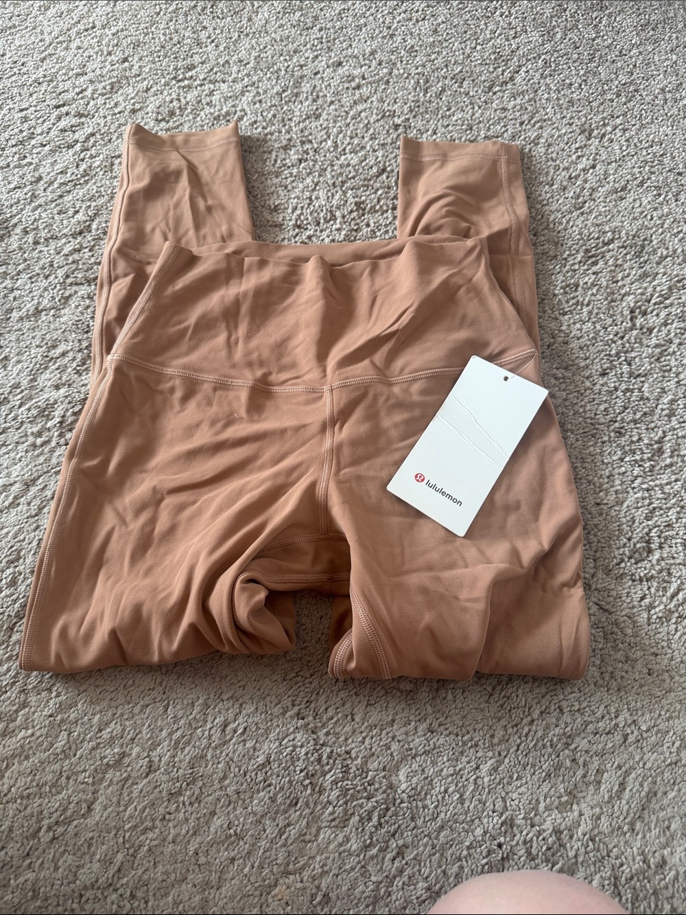 lululemon athletica High-Rise Leggings in Nude Tan